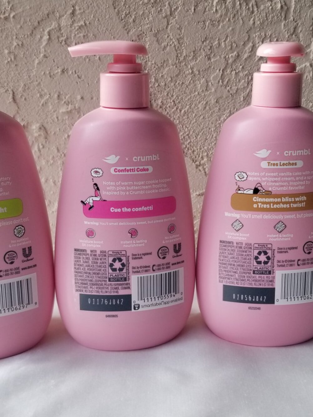 3 Dove Crumbl hand wash 12 Fl Oz each Bottle Brand New - Picture 8 of 11